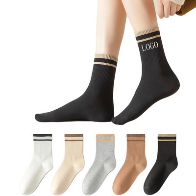 Women's Cotton Casual Socks