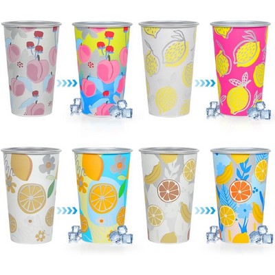 Reusable Pint Coloring Changing Cup