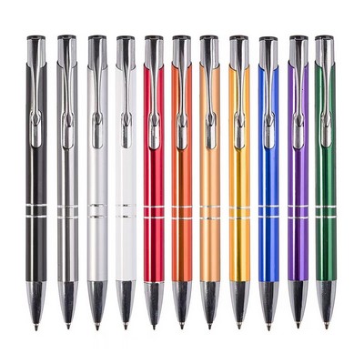 Aluminum Click Action Ballpoint Pen