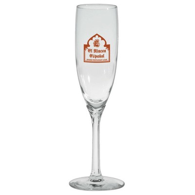 6 Oz. Domaine Clear Stem Flute Glass