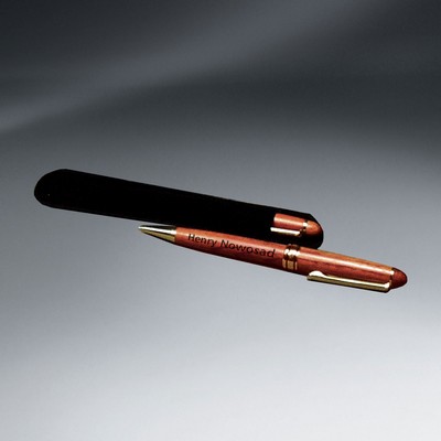 Rosewood Pen in Velvet Pouch