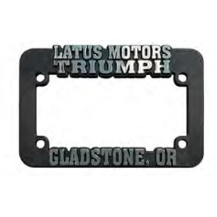 Motorcycle License Plate Frame (Raised Letter Frame)