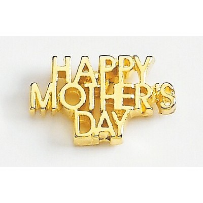 Happy Mother's Day Marken Design Cast Lapel Pin (Up to 7/8")