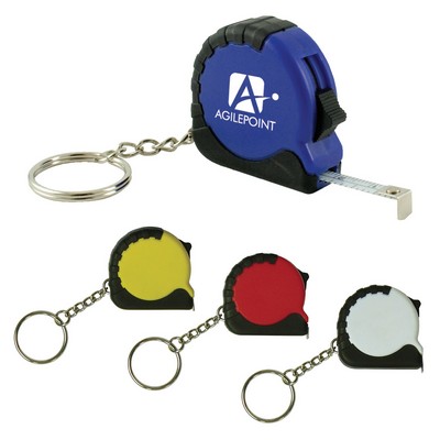 Mini Tape Measure w/Keychain