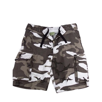 City Camouflage Vintage Paratrooper Cargo Shorts (S to XL)