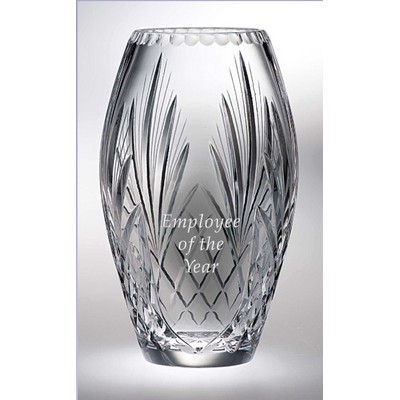 Aberdeen Crystal Vase (8")