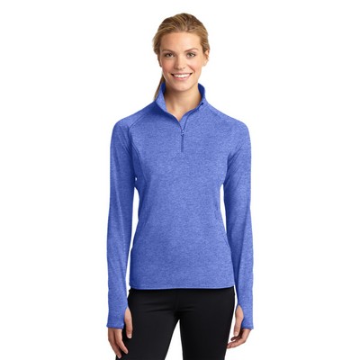 Sport-Tek® Ladies' Sport-Wick® Stretch 1/4-Zip Pullover Sweatshirt