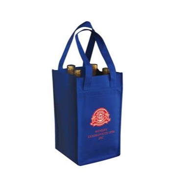 100 GM Non-Woven 4 Bottles Wine Bag