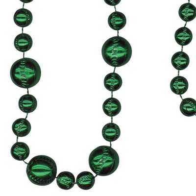 Baseball Shaped Combo Mardi Gras Sportbeads®