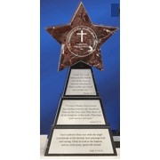 10.5" Genuine Marble Super Star Award