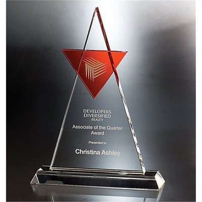 9"x7" Encounter Optic Crystal Award