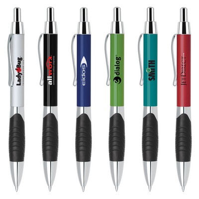 Inca-101 Aluminum Ballpoint Pen with Chrome Clip