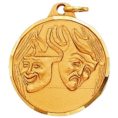 Drama Medal w/Masks