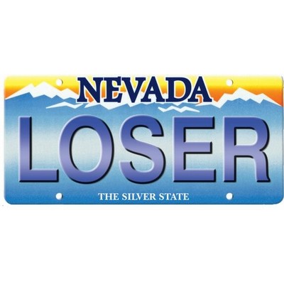 Nevada License Plate Promotional Magnet (6 Square Inch)