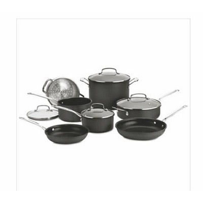 Cuisinart Chef's Classic 11 Piece Hard Anodized Cookware Set