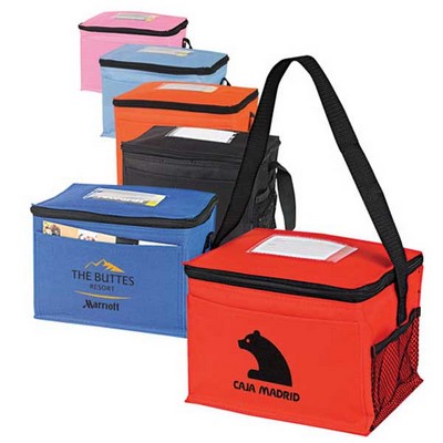 Contrast 6 Pack Cooler W/ID Holder