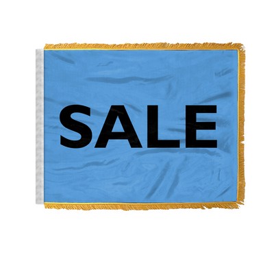 Sale Antenna Flags 12x18 inch (Blue & Black)