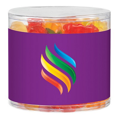 Clear Snack Container w/ Gummy Bears