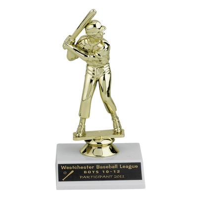 6¼" Sports Trophy w/Figure