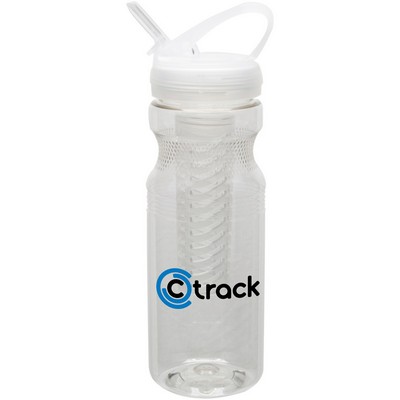 24 Oz Polyclear Fruit Fusion Water Bottle