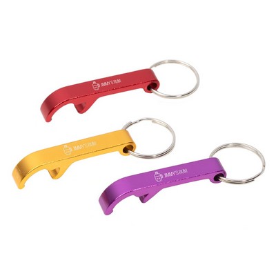 Metal Bottle Opener Keychain