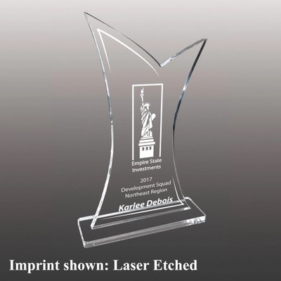 Acrylic Stock Awards - Laser Etched