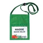 Large Nylon Triple Play Select Name Tag Pouch, Blank