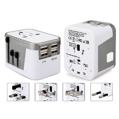 Kidder World Travel Adapter for 150 countries