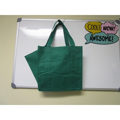 Green Non Woven Grocery Tote