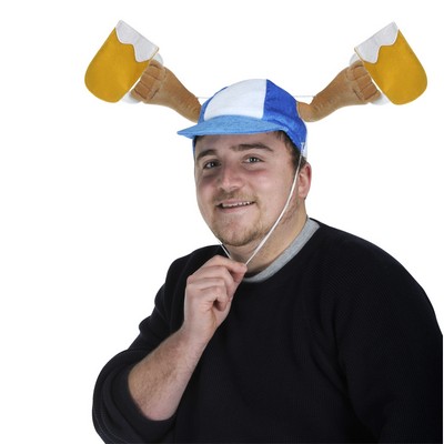 Plush Oktoberfest Mugs Hat