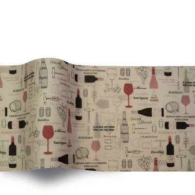 Wine Not? Stock Design Tissue Paper (B)