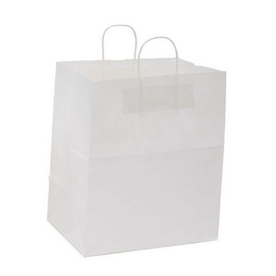 Food Service Natural Kraft Paper Lion Shopping Bag (14½"x9"x16¼")