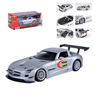 7"x2-1/2"x3" Mercedes Benz® SLS AMG GT3 w/ Full Color Graphics (u)