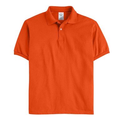 Hanes® EcoSmart® Jersey Polo Shirt