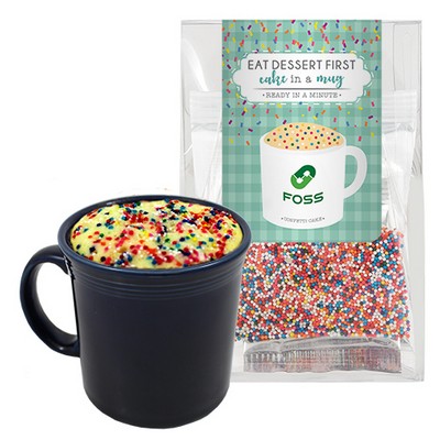 Mug Cake Tote Box - Confetti Cake