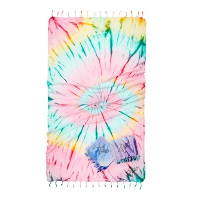 Modern Tie Dye Towel