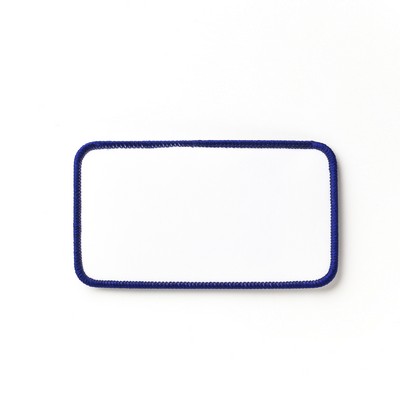 Blank 2.5" x 4.5" Oval Emblems