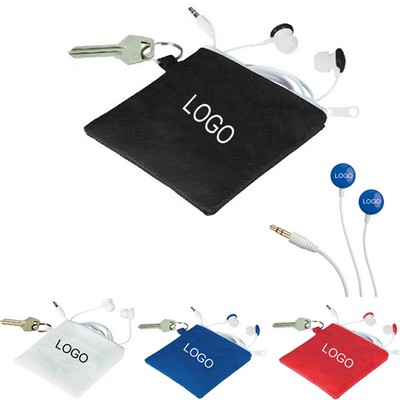 Star Ear Buds With Pouch