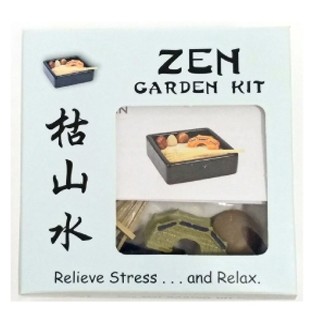 Ceramic Square Zen Garden Kit