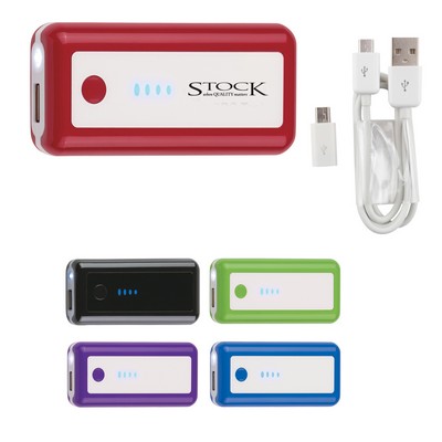 Power Bank With LED Light