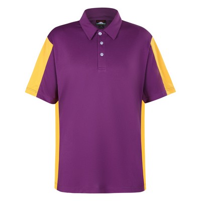 Wicking Performance Polo Shirt w/Side Accent