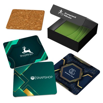 Square Coaster Set In Box