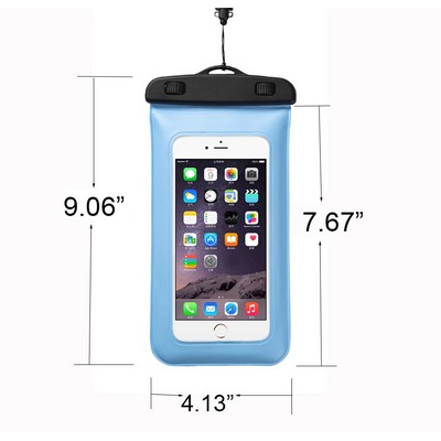 5.8'' Inflatable Float Waterproof Bag w/Arm Band