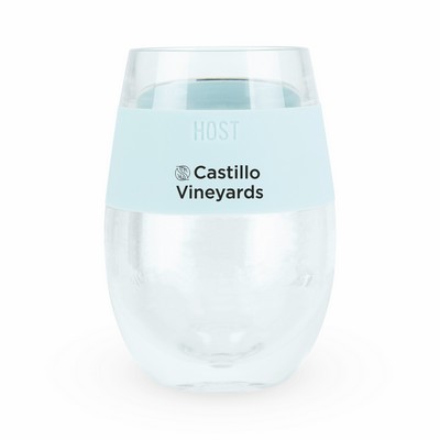 Wine FREEZE™ Translucent Ice Blue by HOST®