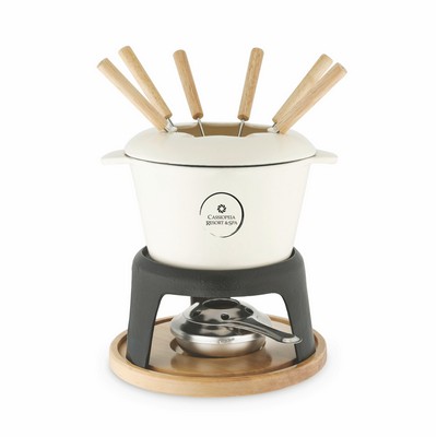 Cast Iron Fondue Set by Twine®