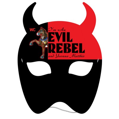 Devil Mask w/Elastic Band