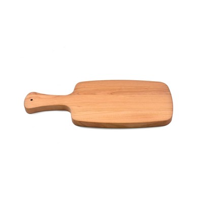 Small Cherry Wood Serving Board with Handle