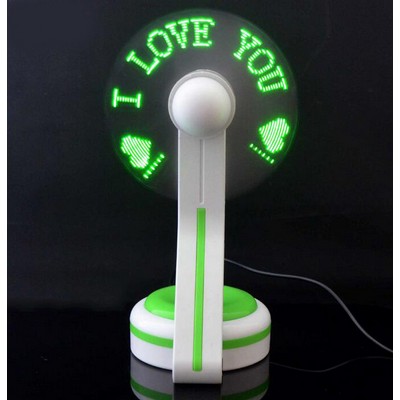 USB Desk Advertising Fan