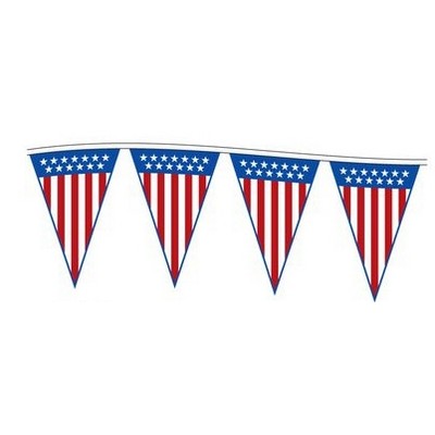 105' Patriotic Flying-V Pennants (48 Pen.)