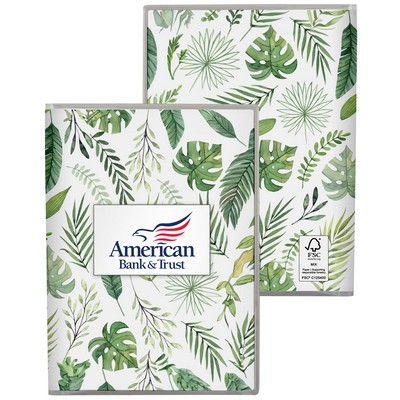 5 x 7 Clearly Leaf Notebook